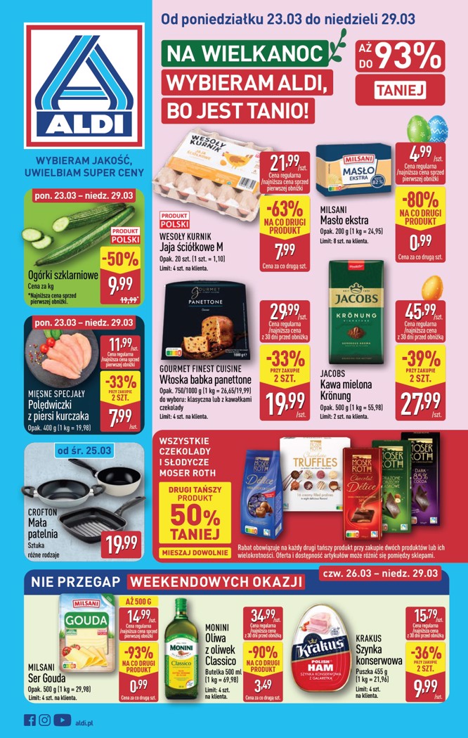 Aldi gazetka promocyjna 23.03-29.03.2026 — strona 1 z 49