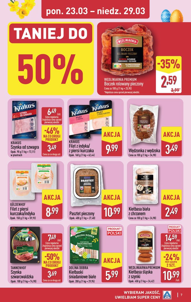 Aldi gazetka promocyjna 23.03-29.03.2026 — strona 7 z 49
