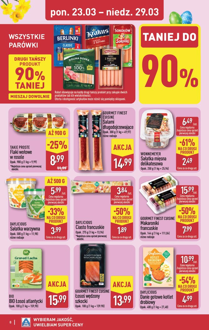 Aldi gazetka promocyjna 23.03-29.03.2026 — strona 8 z 49