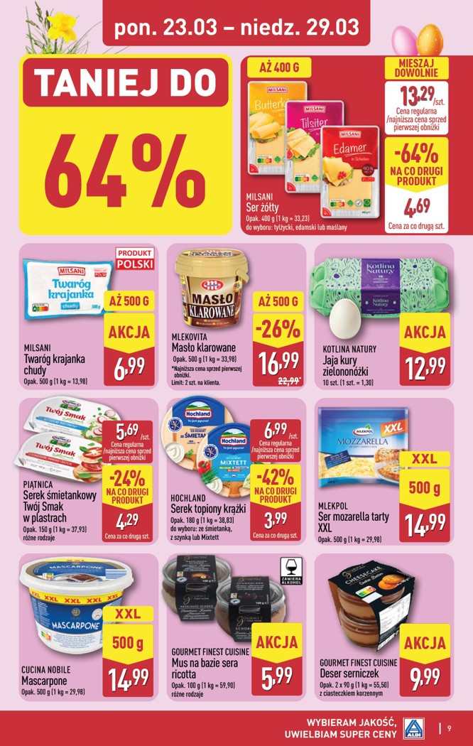 Aldi gazetka promocyjna 23.03-29.03.2026 — strona 9 z 49