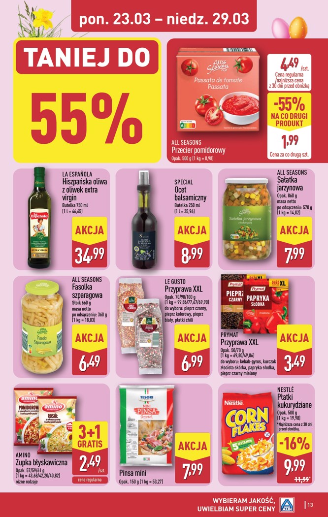 Aldi gazetka promocyjna 23.03-29.03.2026 — strona 13 z 49