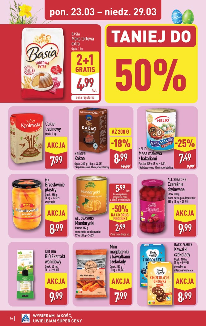 Aldi gazetka promocyjna 23.03-29.03.2026 — strona 16 z 49