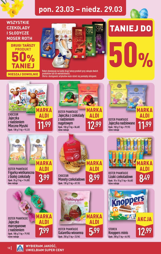 Aldi gazetka promocyjna 23.03-29.03.2026 — strona 18 z 49