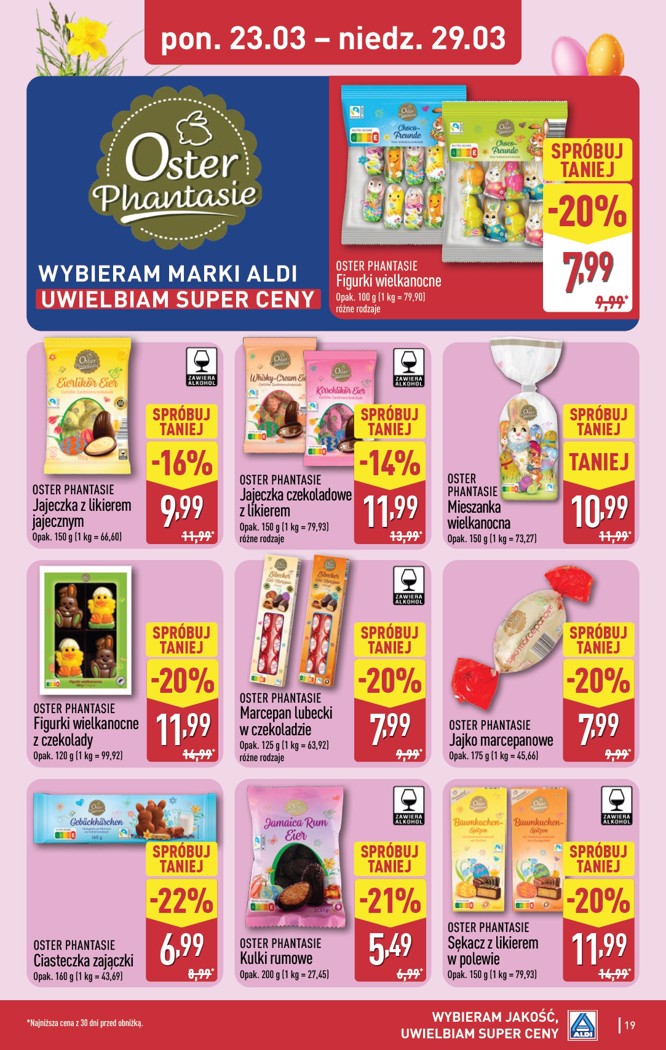 Aldi gazetka promocyjna 23.03-29.03.2026 — strona 19 z 49