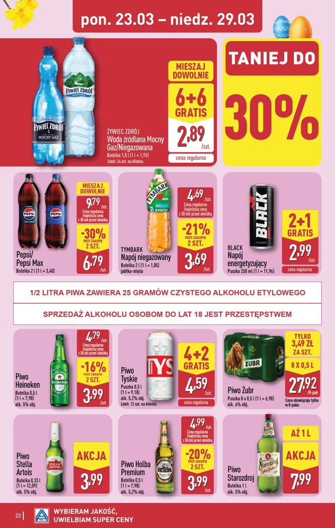 Aldi gazetka promocyjna 23.03-29.03.2026 — strona 22 z 49
