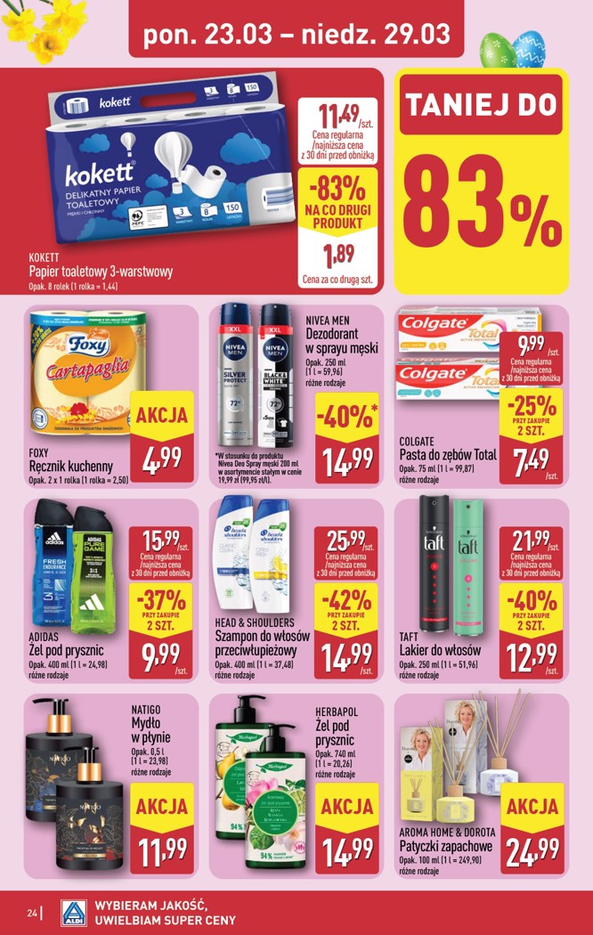 Aldi gazetka promocyjna 23.03-29.03.2026 — strona 24 z 49