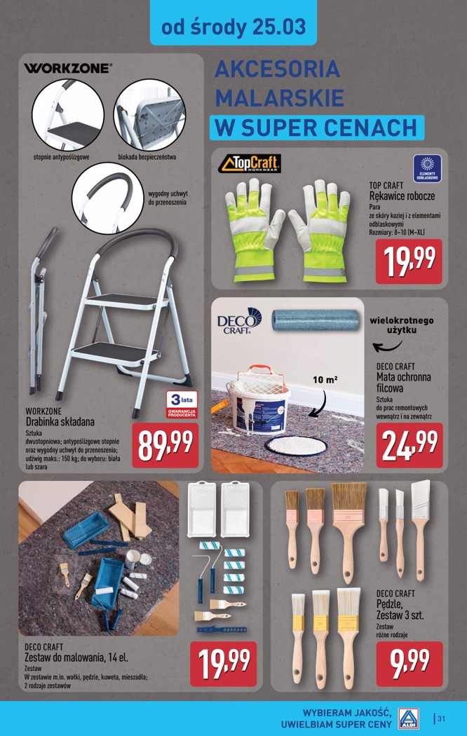 Aldi gazetka promocyjna 23.03-29.03.2026 — strona 31 z 49