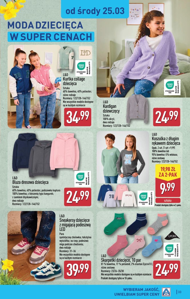 Aldi gazetka promocyjna 23.03-29.03.2026 — strona 33 z 49