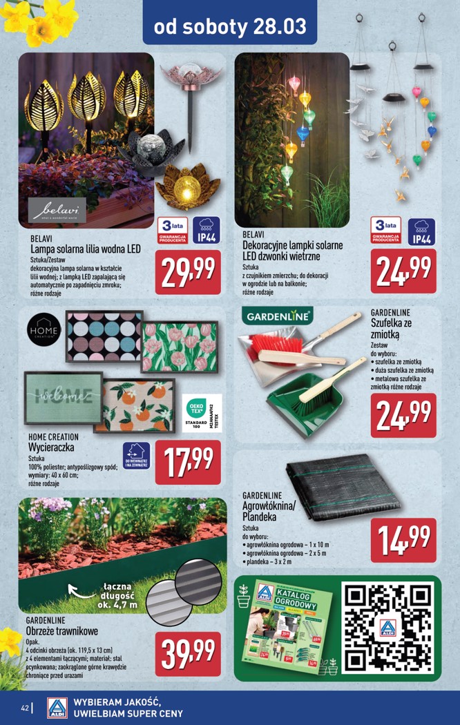 Aldi gazetka promocyjna 23.03-29.03.2026 — strona 42 z 49