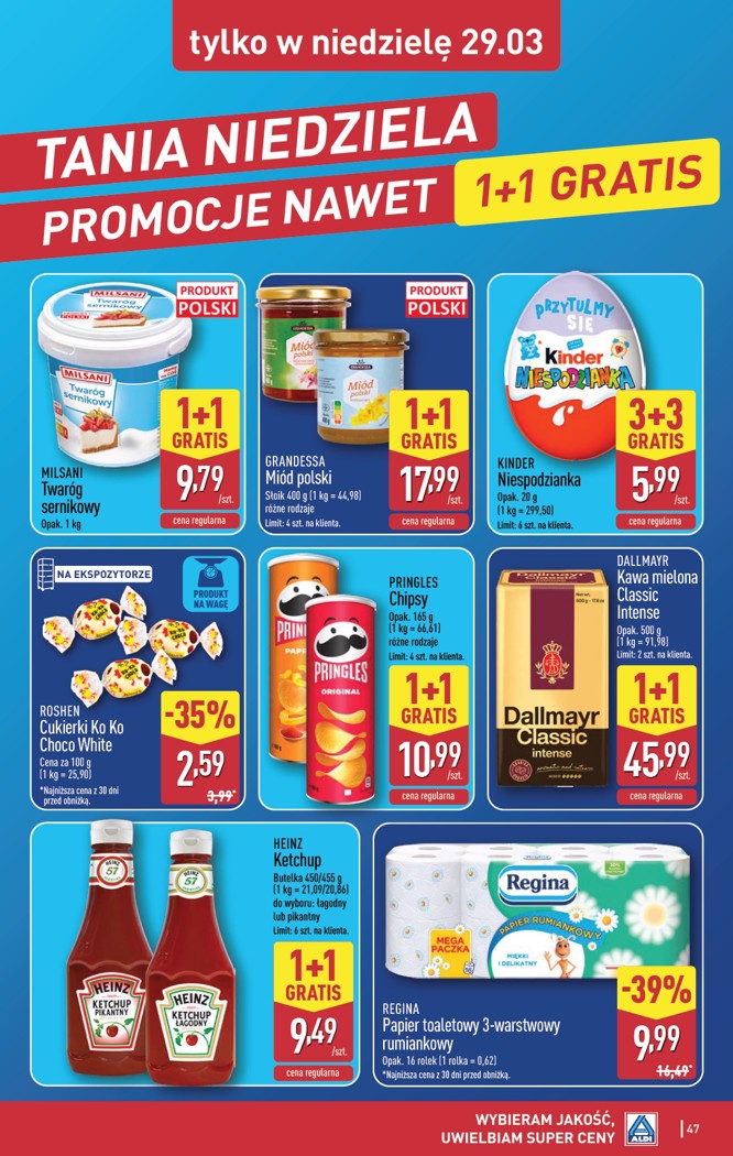 Aldi gazetka promocyjna 23.03-29.03.2026 — strona 47 z 49