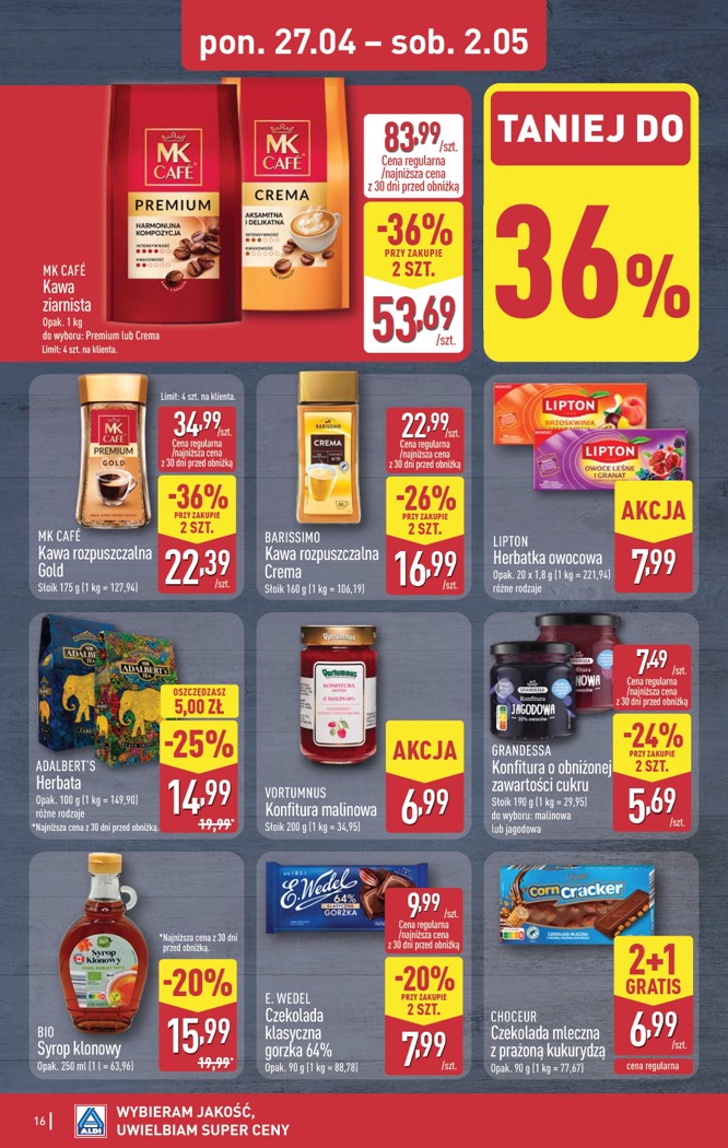 Aldi gazetka promocyjna 27.04-02.05.2026 — strona 16 z 43