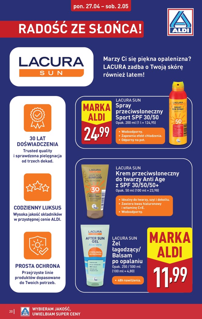 Aldi gazetka promocyjna 27.04-02.05.2026 — strona 20 z 43