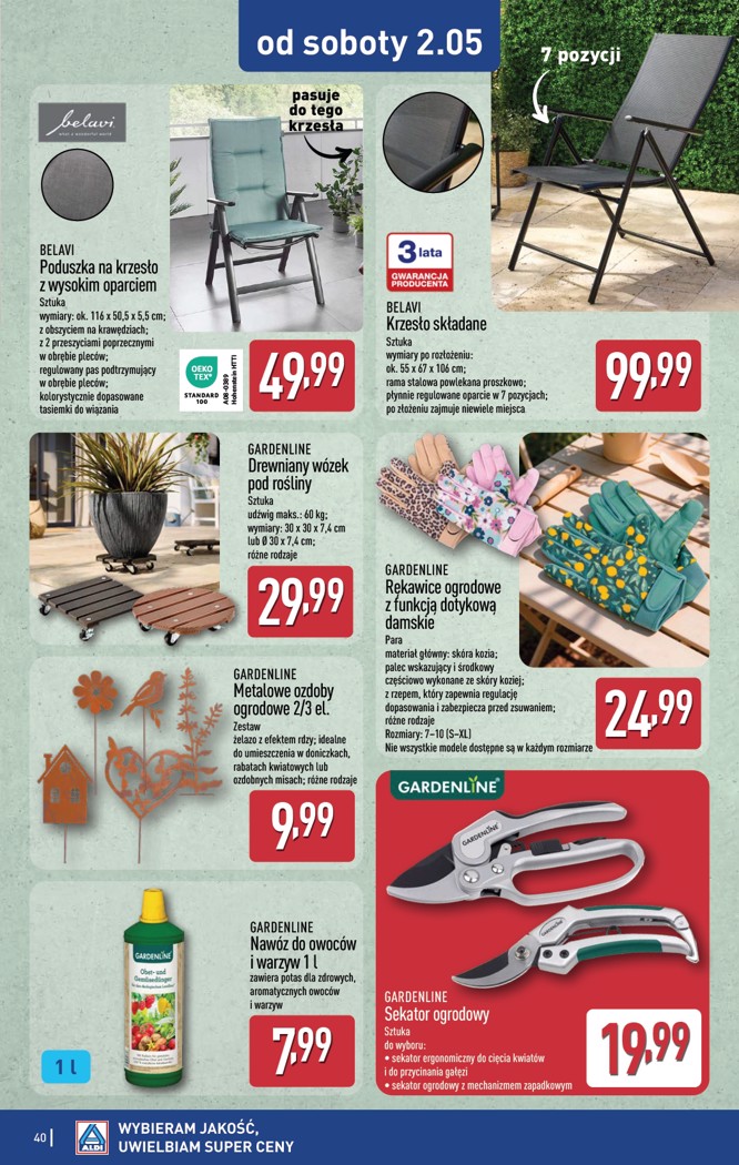 Aldi gazetka promocyjna 27.04-02.05.2026 — strona 40 z 43