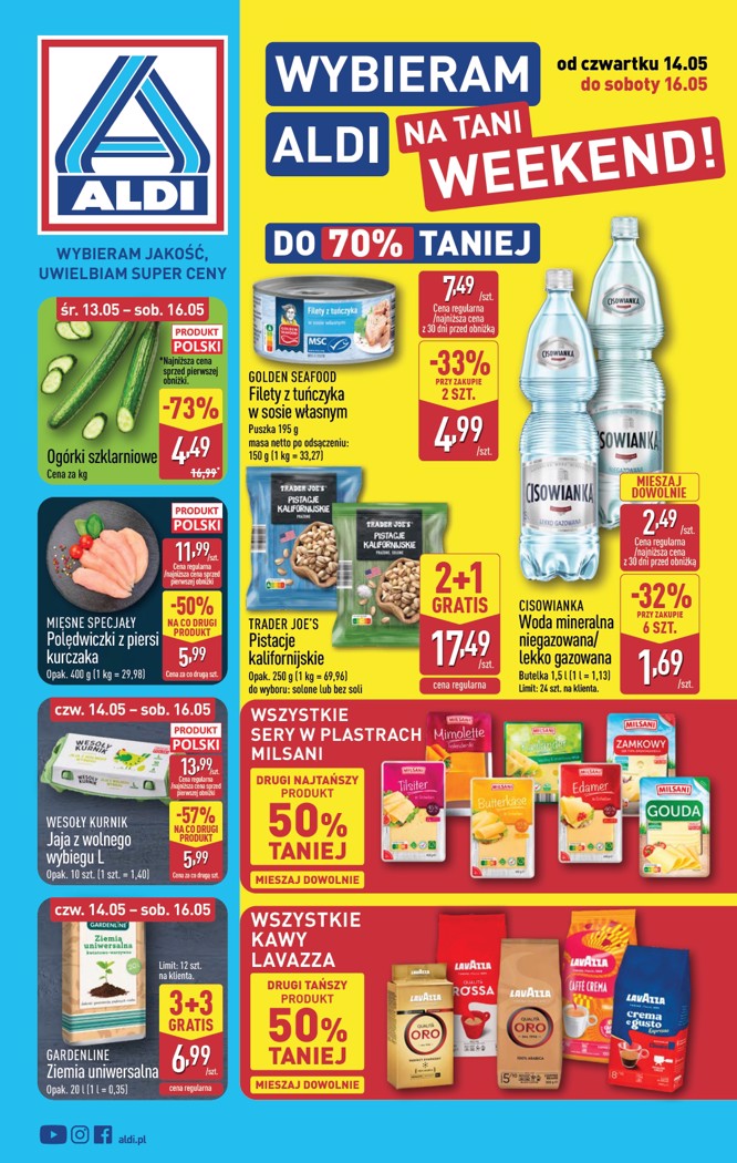 Aldi gazetka promocyjna 14.05-16.05.2026 — strona 1 z 16
