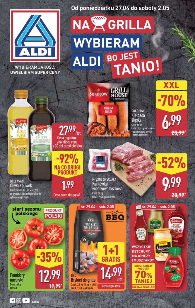 Aldi gazetka promocyjna 27.04-04.05.2026 — strona 1 z 11