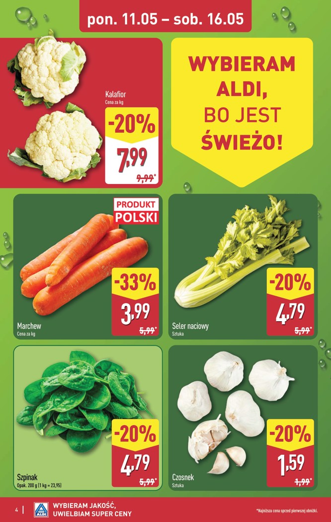 Aldi gazetka promocyjna 11.05-16.05.2026 — strona 4 z 42