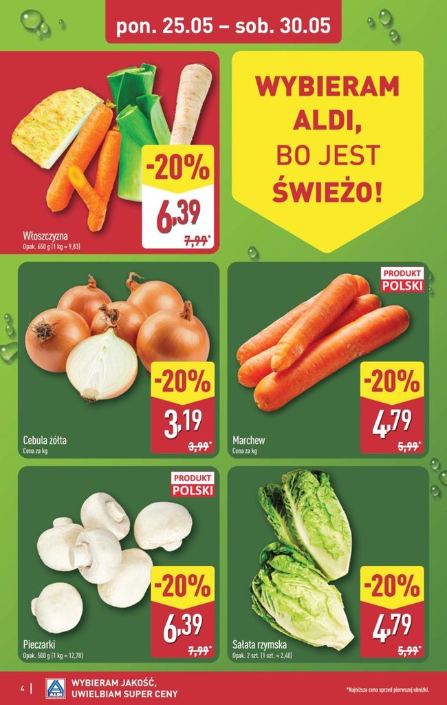 Aldi gazetka promocyjna 25.05-30.05.2026 — strona 4 z 38