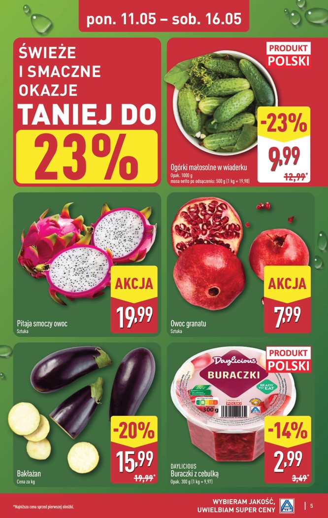 Aldi gazetka promocyjna 11.05-16.05.2026 — strona 5 z 42