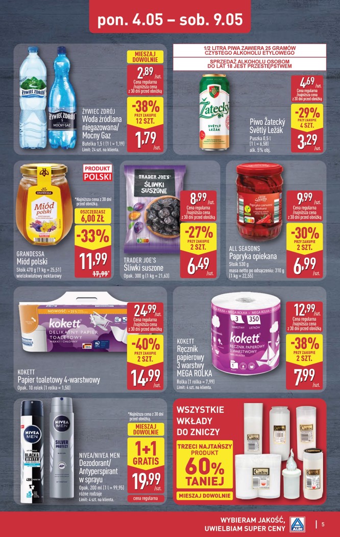 Aldi gazetka promocyjna 07.05-09.05.2026 — strona 5 z 15
