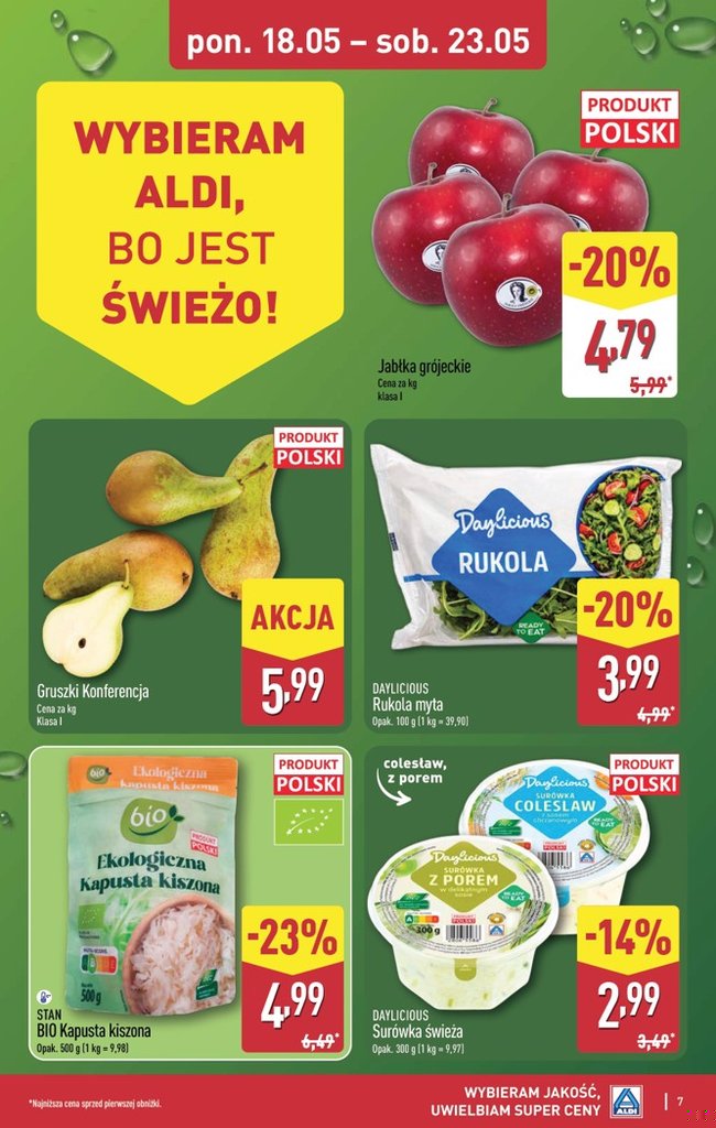 Aldi gazetka promocyjna 18.05-23.05.2026 — strona 7 z 47