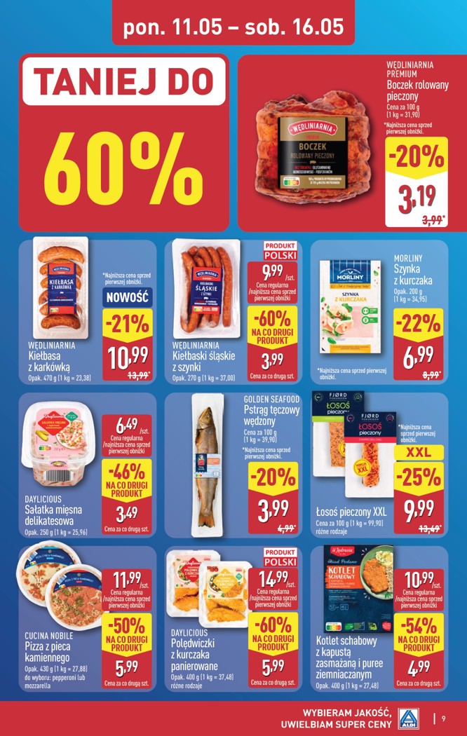 Aldi gazetka promocyjna 11.05-16.05.2026 — strona 9 z 42