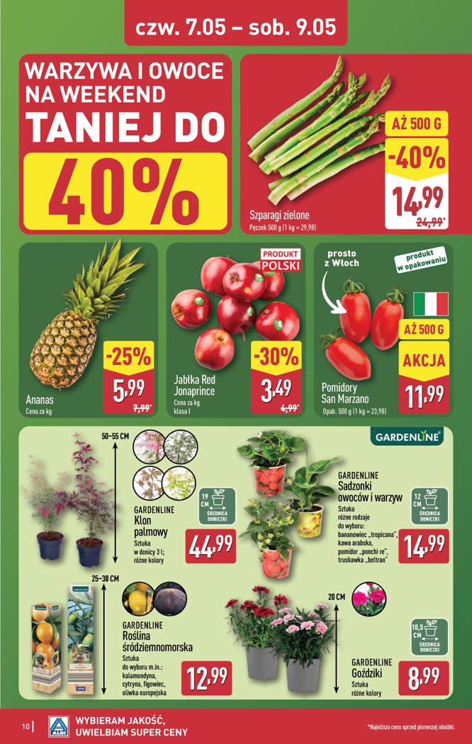 Aldi gazetka promocyjna 07.05-09.05.2026 — strona 10 z 15