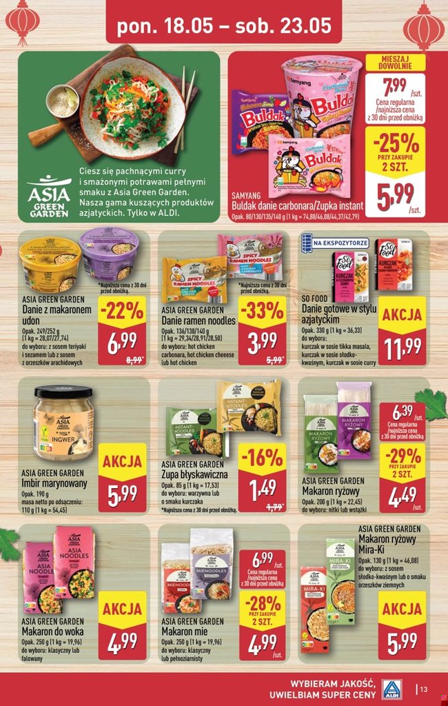 Aldi gazetka promocyjna 18.05-23.05.2026 — strona 13 z 47