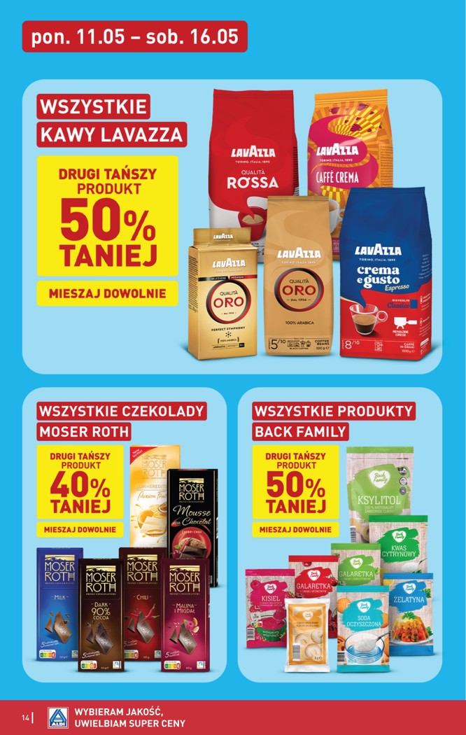 Aldi gazetka promocyjna 11.05-16.05.2026 — strona 14 z 42