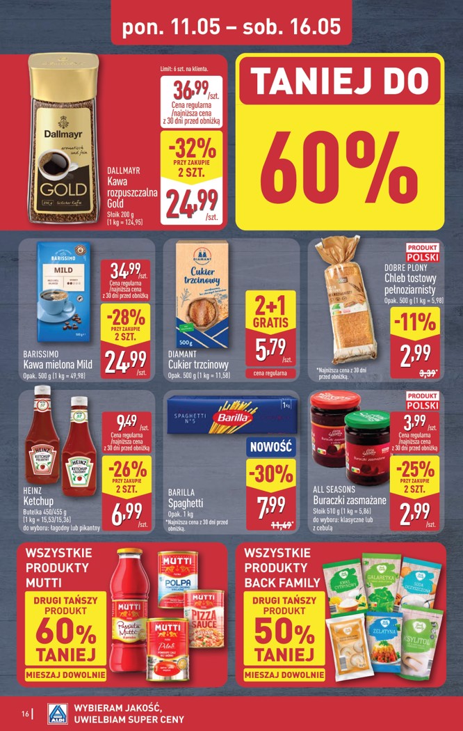 Aldi gazetka promocyjna 11.05-16.05.2026 — strona 16 z 42