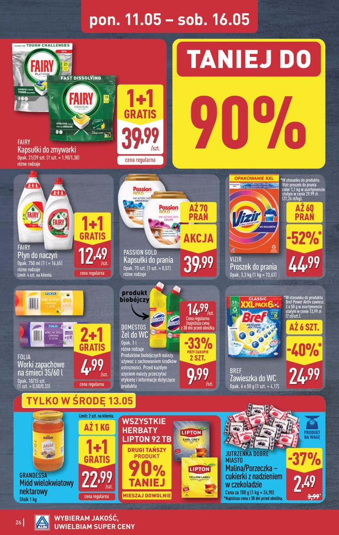 Aldi gazetka promocyjna 11.05-16.05.2026 — strona 26 z 42