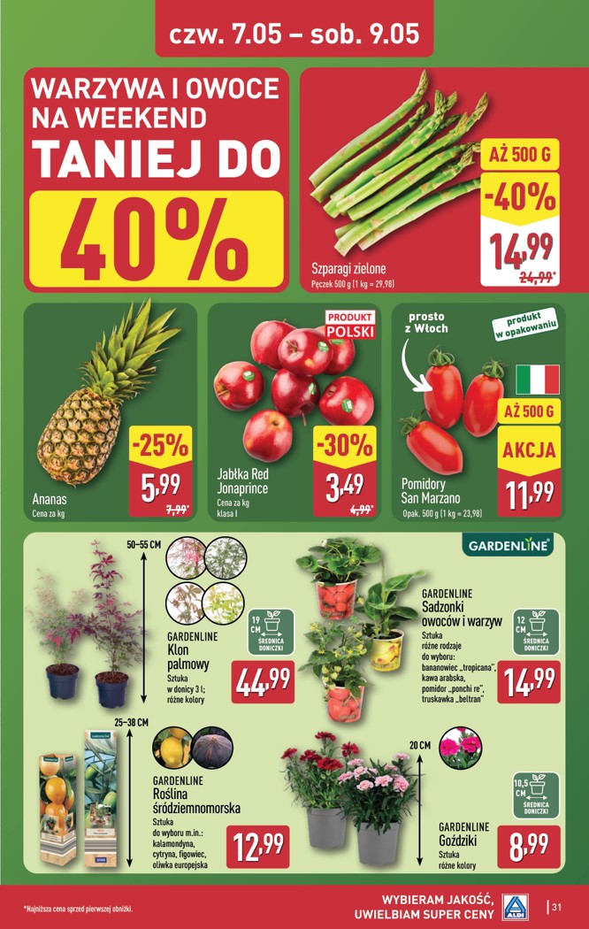 Aldi gazetka promocyjna 04.05-09.05.2026 — strona 31 z 41