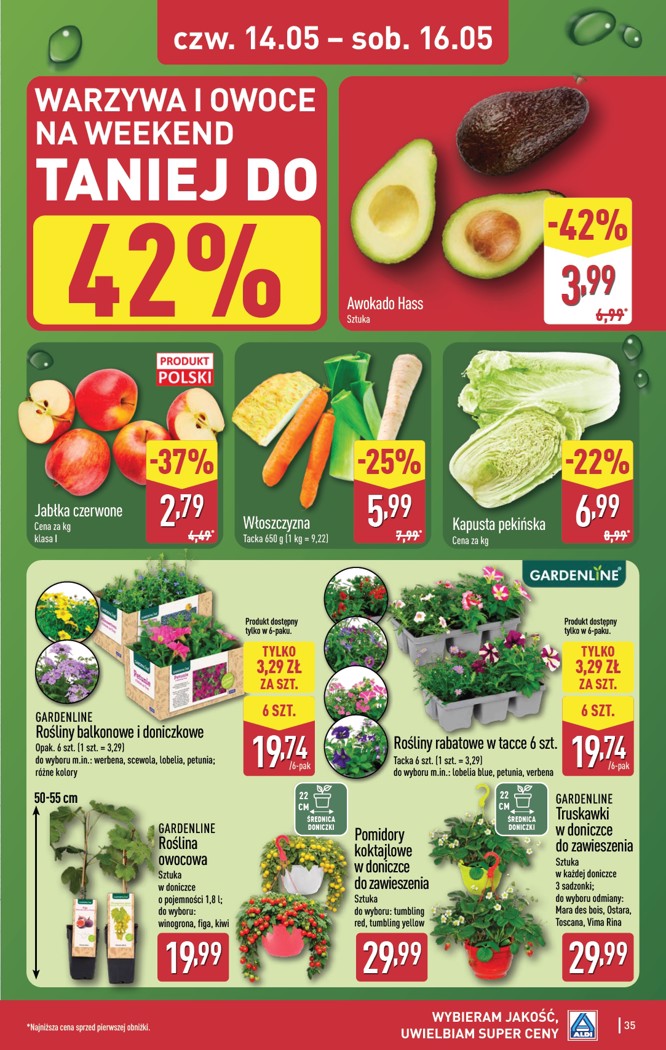 Aldi gazetka promocyjna 11.05-16.05.2026 — strona 35 z 42