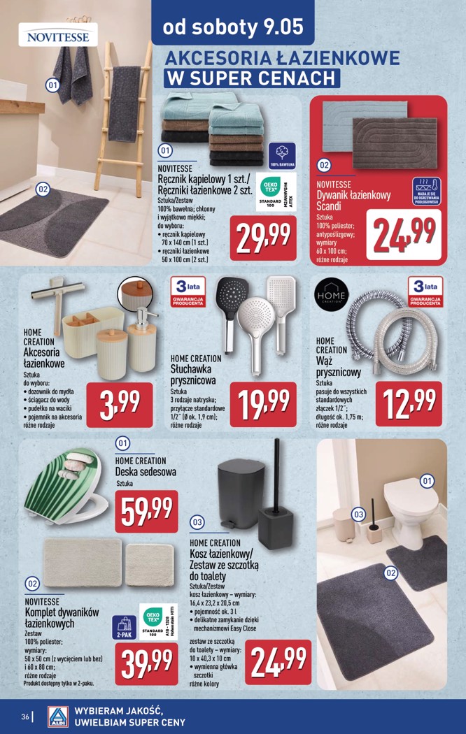 Aldi gazetka promocyjna 04.05-09.05.2026 — strona 36 z 41
