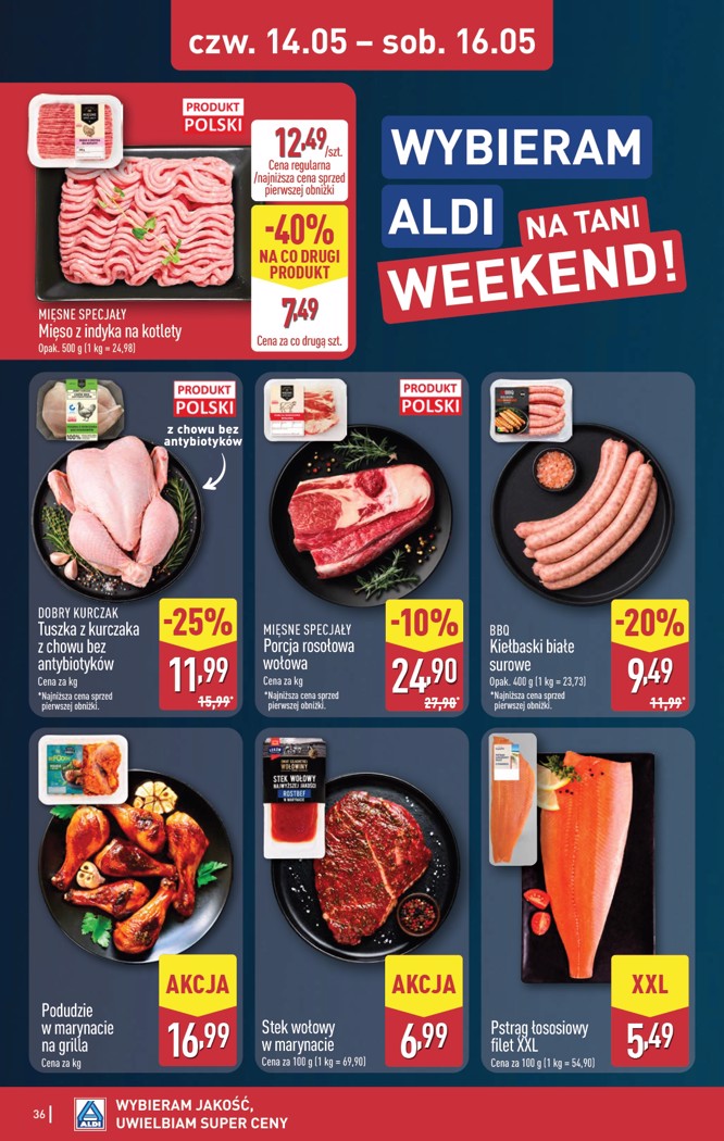 Aldi gazetka promocyjna 11.05-16.05.2026 — strona 36 z 42