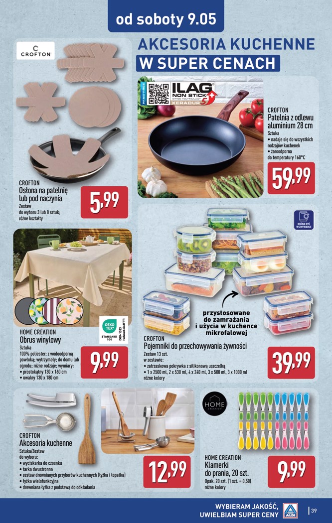 Aldi gazetka promocyjna 04.05-09.05.2026 — strona 39 z 41