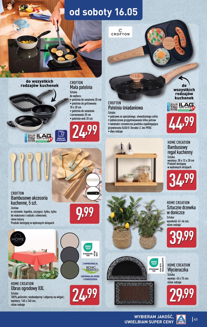 Aldi gazetka promocyjna 11.05-16.05.2026 — strona 43 z 42