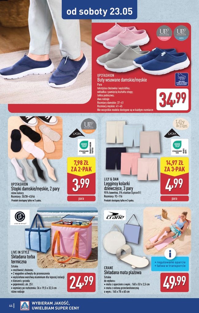 Aldi gazetka promocyjna 18.05-23.05.2026 — strona 44 z 47