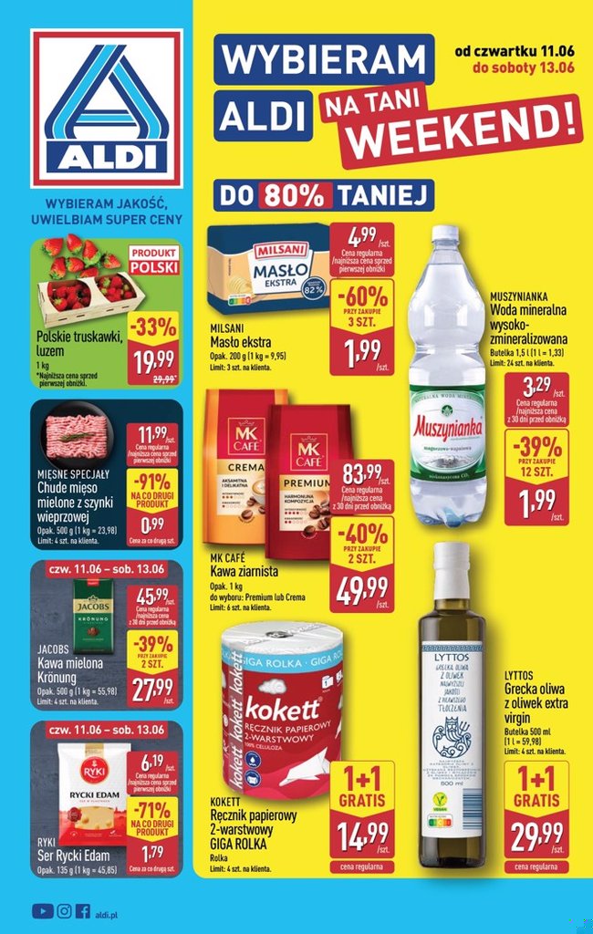 Aldi gazetka promocyjna 11.06-13.06.2026 — strona 1 z 14