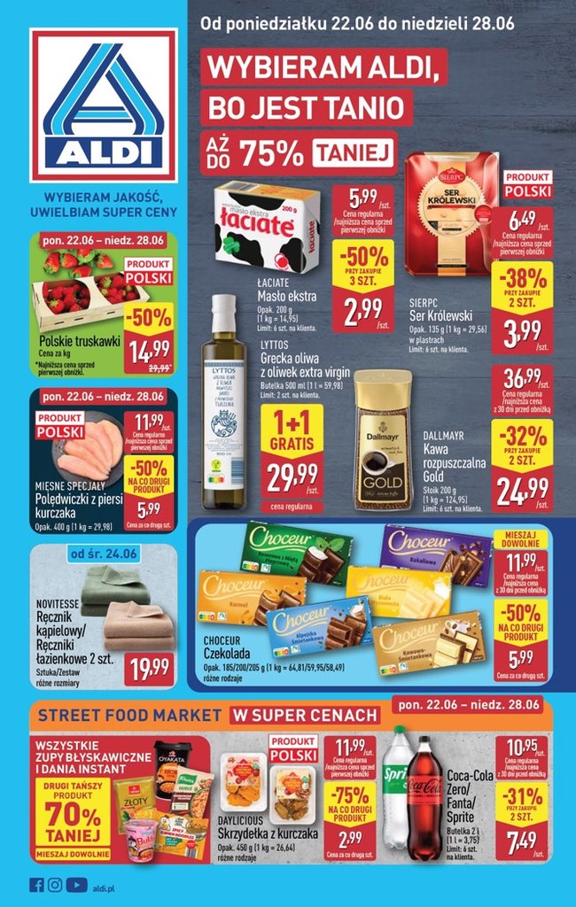 Aldi gazetka promocyjna 22.06-28.06.2026 — strona 1 z 51