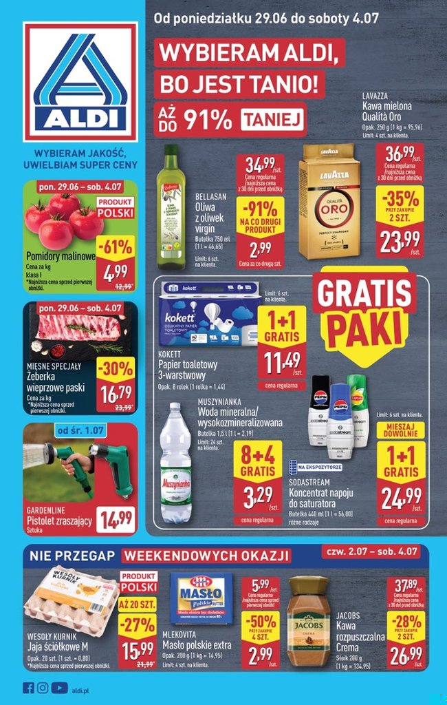 Aldi gazetka promocyjna 29.06-04.07.2026 — strona 1 z 46