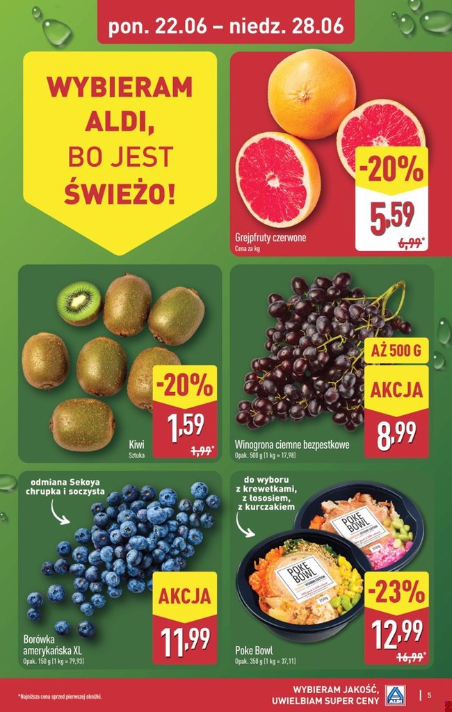 Aldi gazetka promocyjna 22.06-28.06.2026 — strona 5 z 51