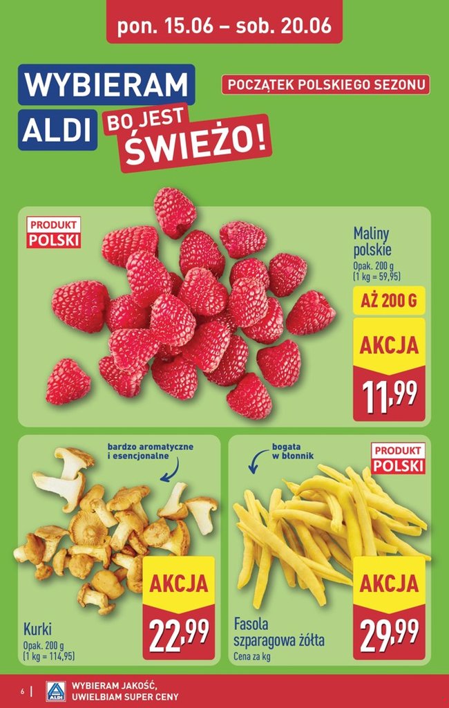 Aldi gazetka promocyjna 15.06-20.06.2026 — strona 6 z 40