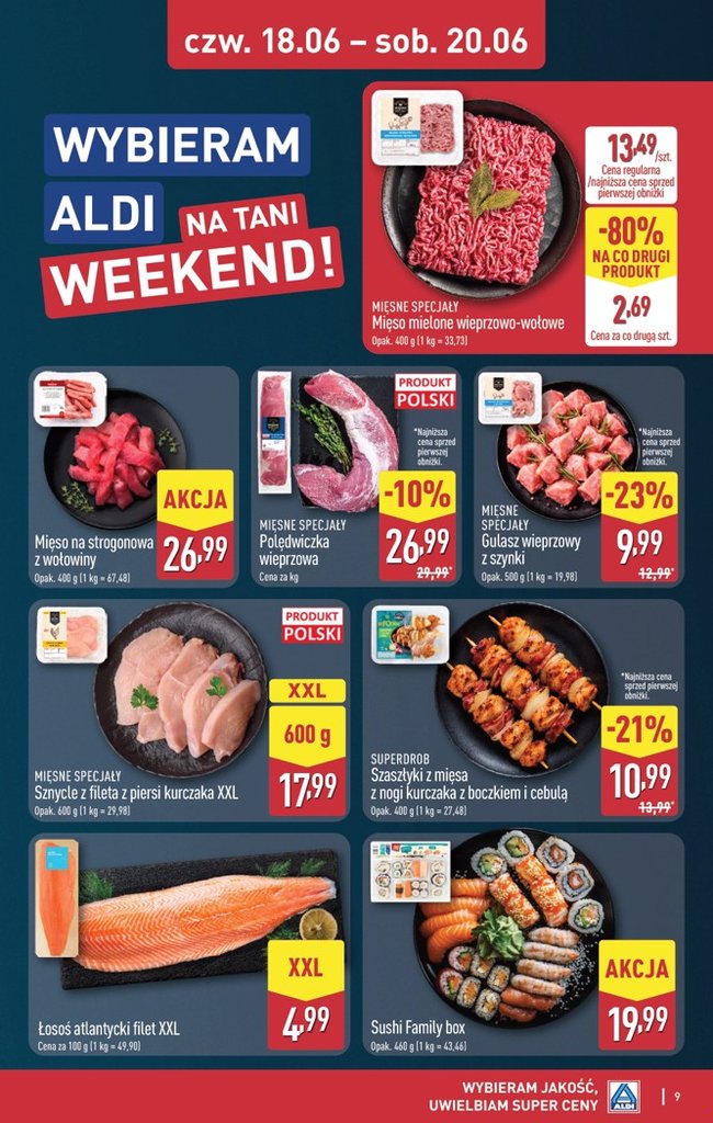 Aldi gazetka promocyjna 18.06-20.06.2026 — strona 9 z 16