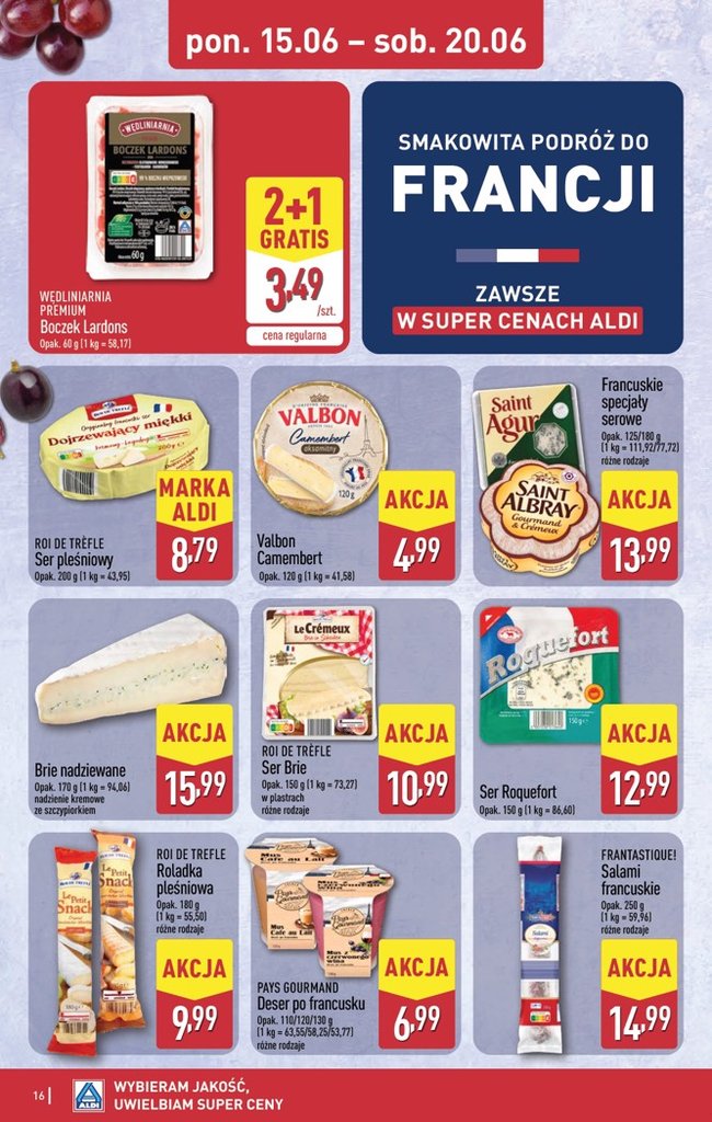 Aldi gazetka promocyjna 15.06-20.06.2026 — strona 16 z 40