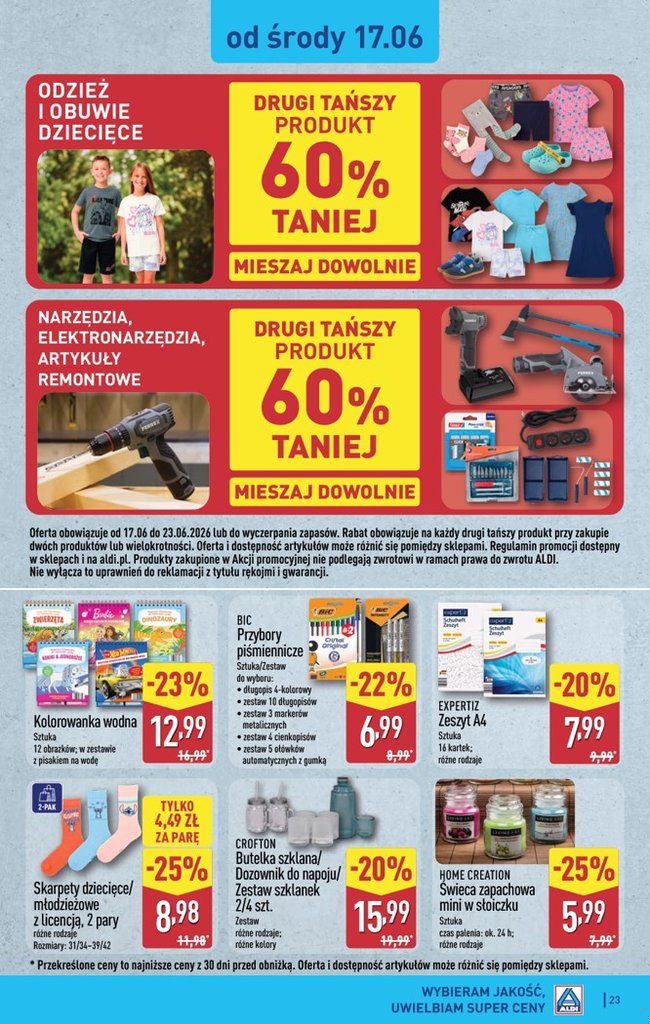 Aldi gazetka promocyjna 15.06-20.06.2026 — strona 23 z 40