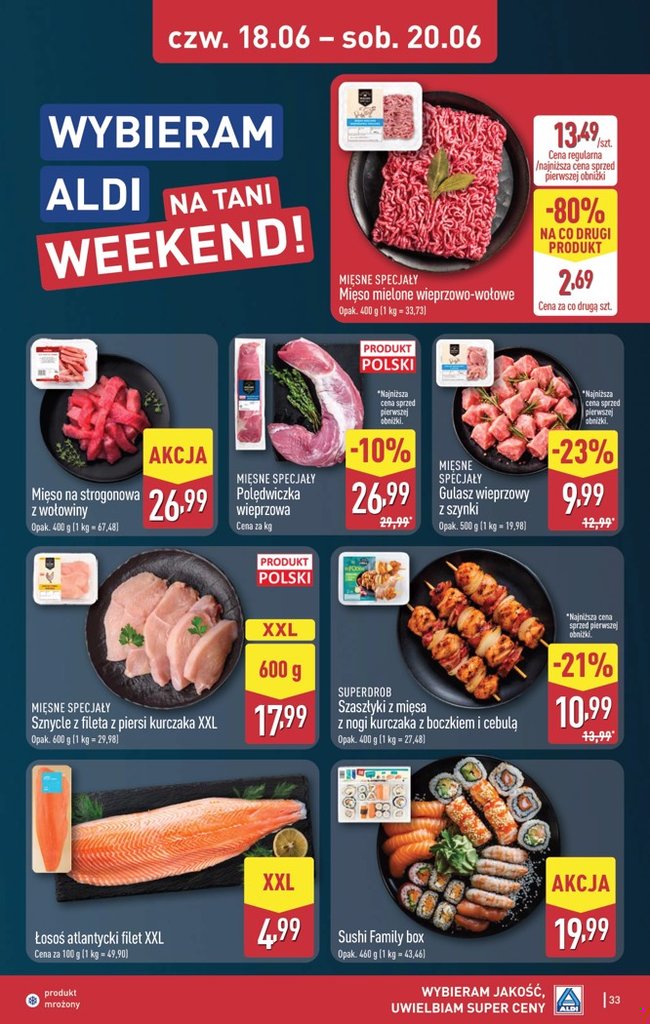 Aldi gazetka promocyjna 15.06-20.06.2026 — strona 33 z 40
