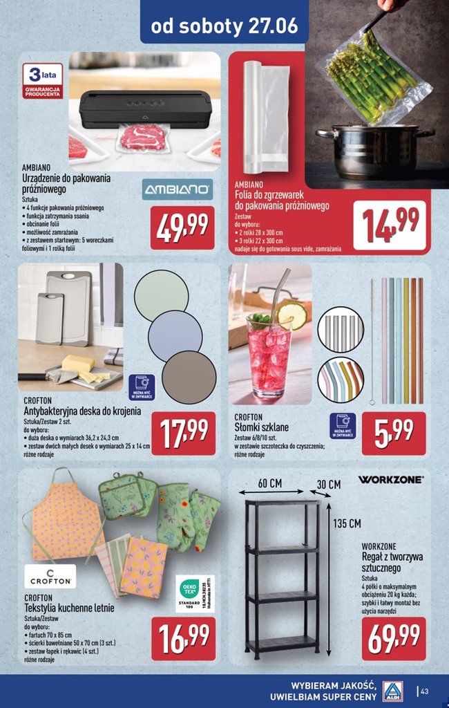Aldi gazetka promocyjna 22.06-28.06.2026 — strona 43 z 51