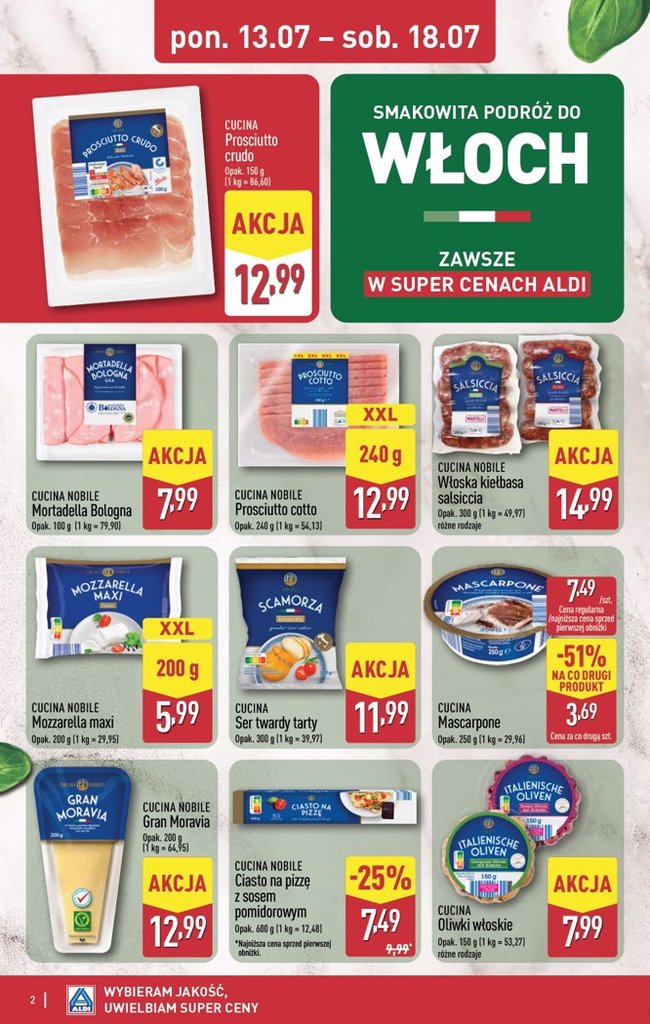 Aldi gazetka promocyjna 13.07-18.07.2026 — strona 2 z 5
