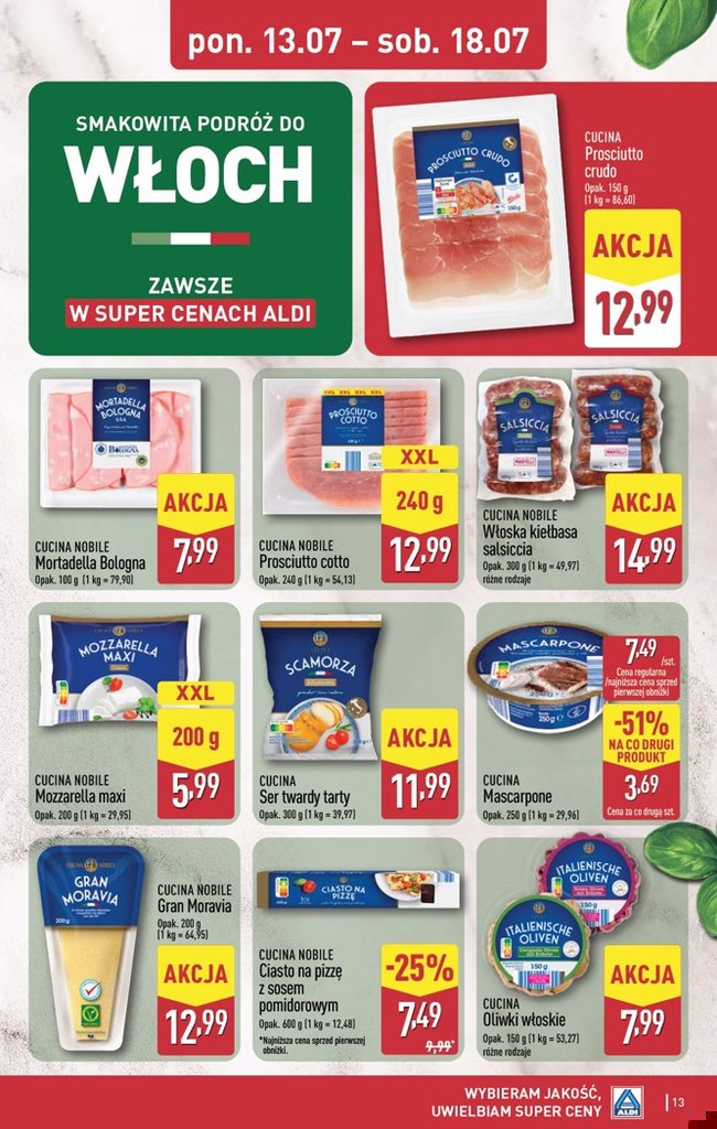 Aldi gazetka promocyjna 13.07-18.07.2026 — strona 13 z 45