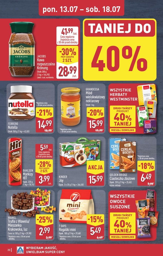 Aldi gazetka promocyjna 13.07-18.07.2026 — strona 20 z 45